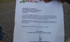 El municipio reconoce afectaciones por detonación de dinamita.