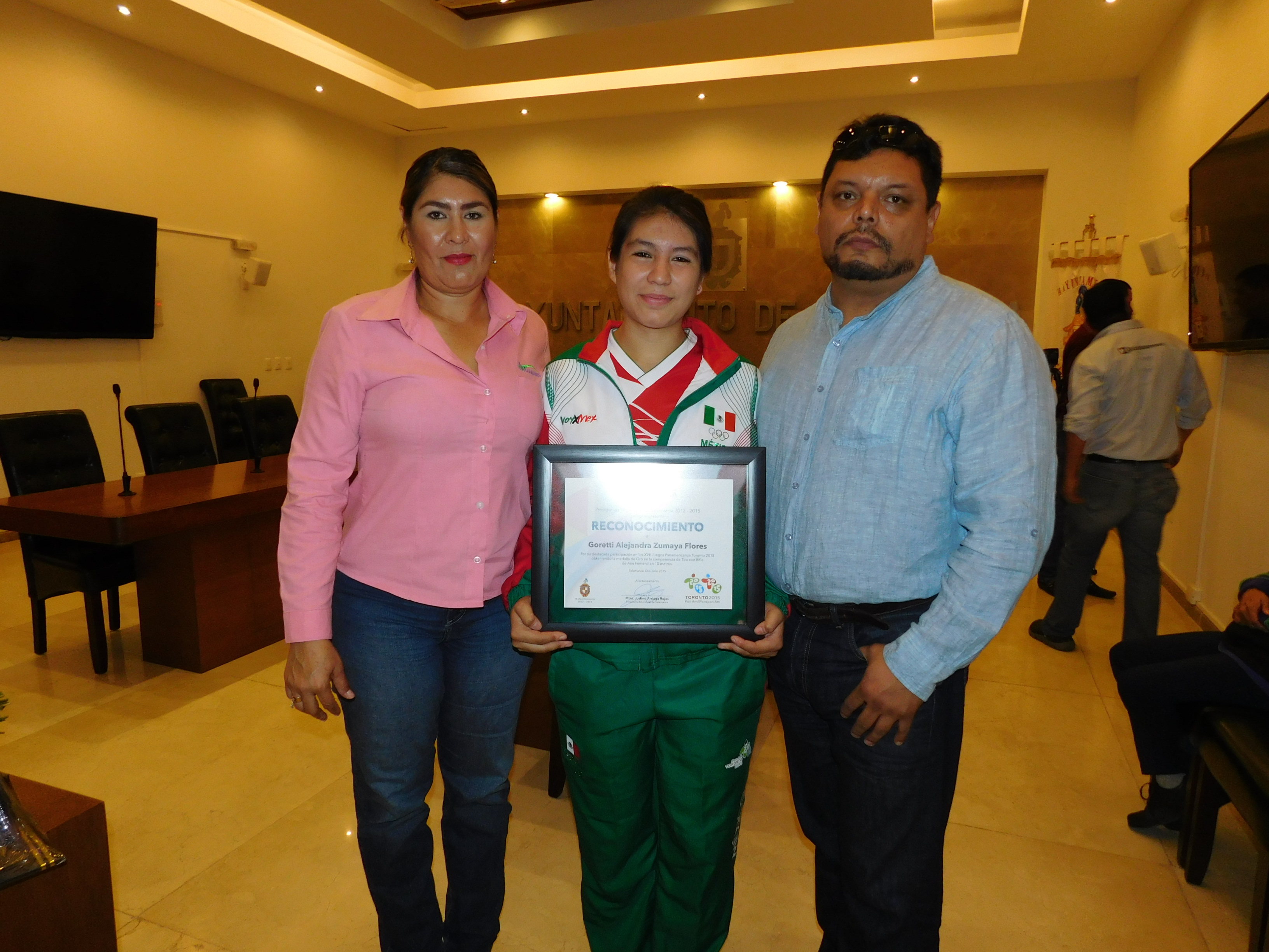 SERÁ UN ORGULLO Y MUCHA RESPONSABILIDAD  REPRESENTAR A MÉXICO y SALAMANCA EN JUEGOS OLIMPICOS: GORETTI ZUMAYA