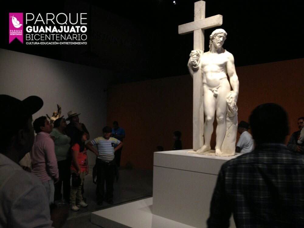 Ultimo fin de semana de la Exposición “Miguel Ángel BuonarrotiBuonarroti en Parque Guanajuato Bicentenario.