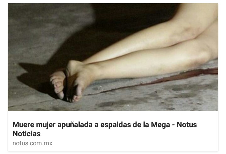 SE PRESUME QUE POR FACEBOOK CONOCIÓ A SU ASESINO.