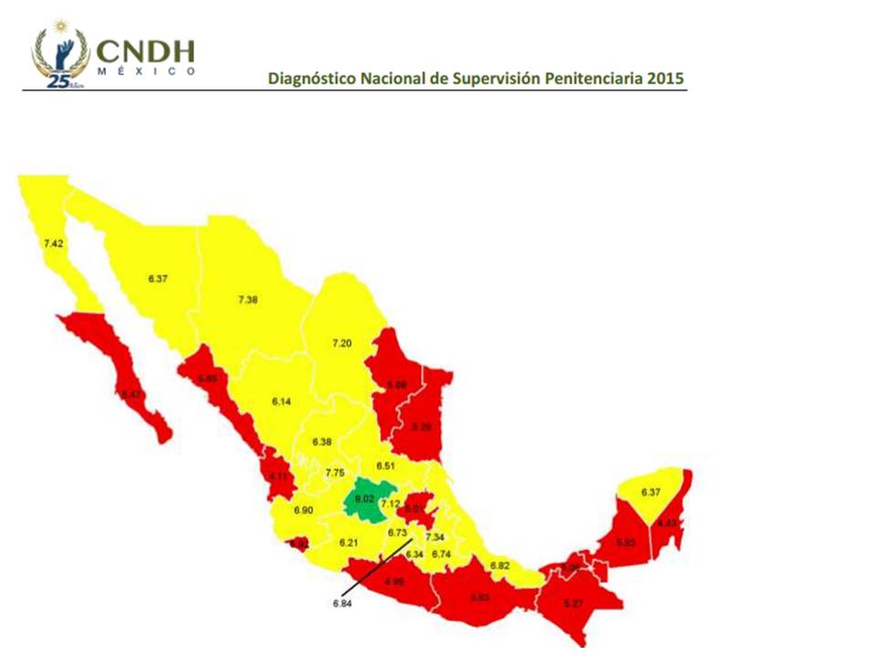 Guanajuato obtiene la mejor calificación del Sistema Penitenciario a nivel nacional.