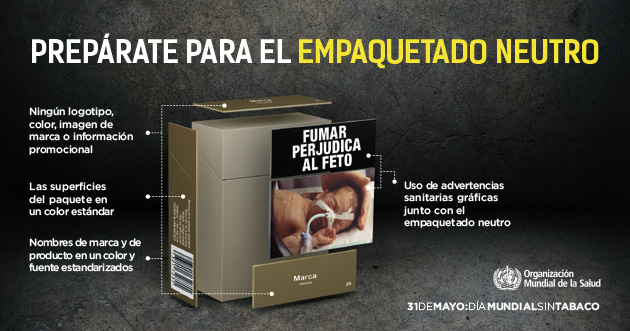 Busca OMS estandarizar el empaque de cigarrillos para reducir su consumo.