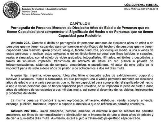 Compartir fotos sexuales puede llevarte  a la cárcel hasta por 12 años.