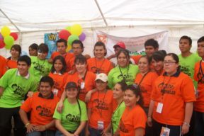 Voluntarios de CIJ en el Dia de la Familia