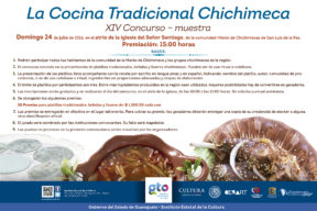 cartel COCINA CHICHIMECA