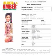 alerta amber