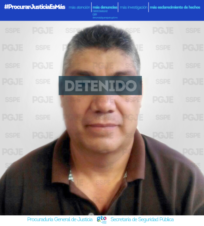 Detenido.