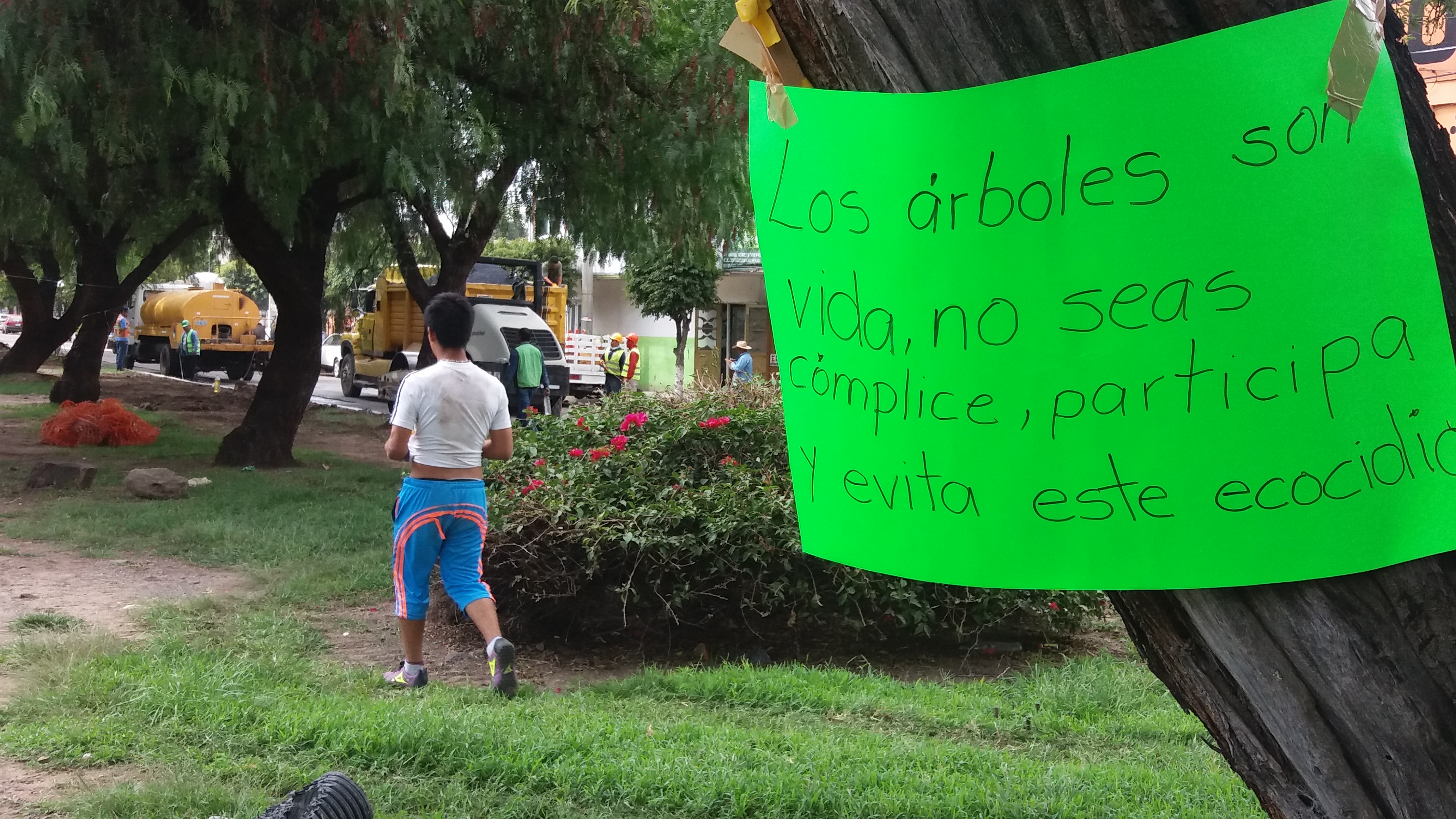 Juez ordena suspensión total de obra en Irapuato, menor ambientalista  tendrá que pagar 10 mil pesos por daños a terceros