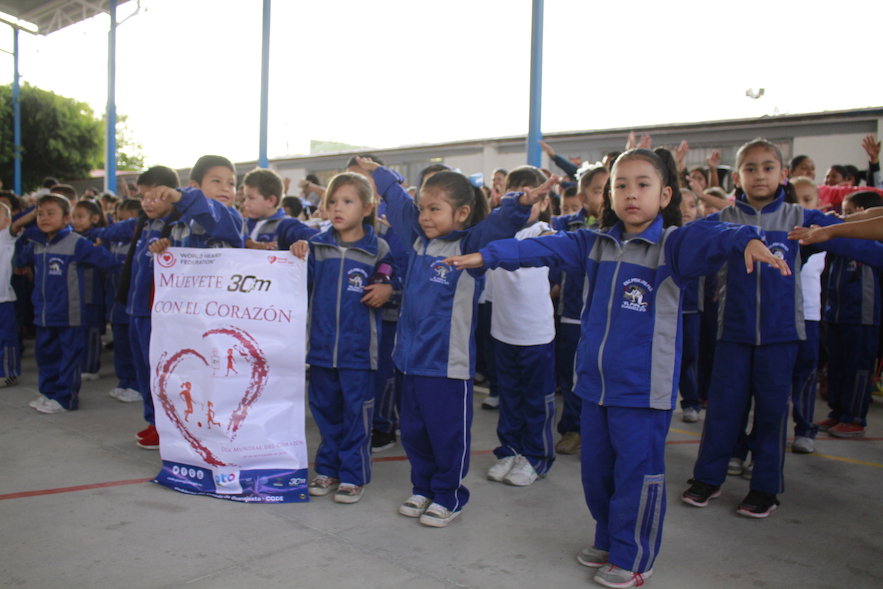 CODE CELEBRA CON EJERCICIO EL DÍA INTERNACIONAL DEL CORAZÓN.