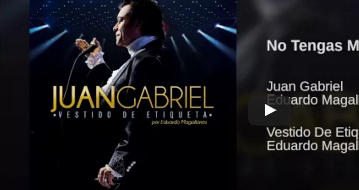 A TAN SOLO 6 DE DÍAS DE FALLECIDO LANZAN DISCO DE JUAN GABRIEL