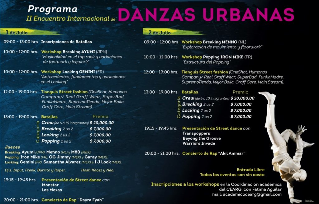 programa-ii-encuentro-internacional-de-danzas-urbanas