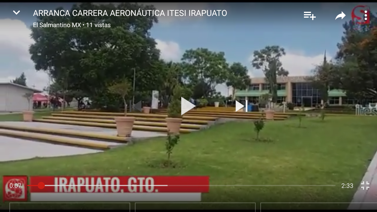 INICIA CARRERA DE AERONÁUTICA EN IRAPUATO