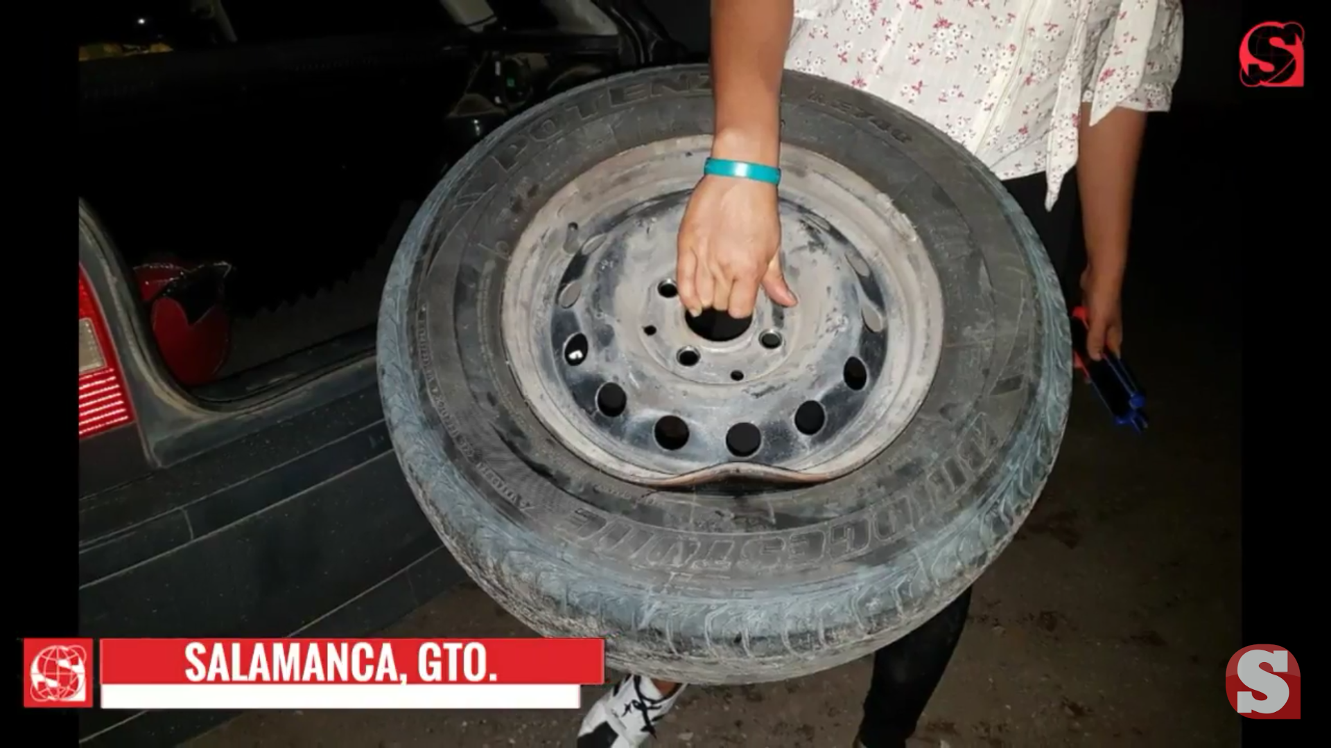 AFECTA BACHE A VEHÍCULOS