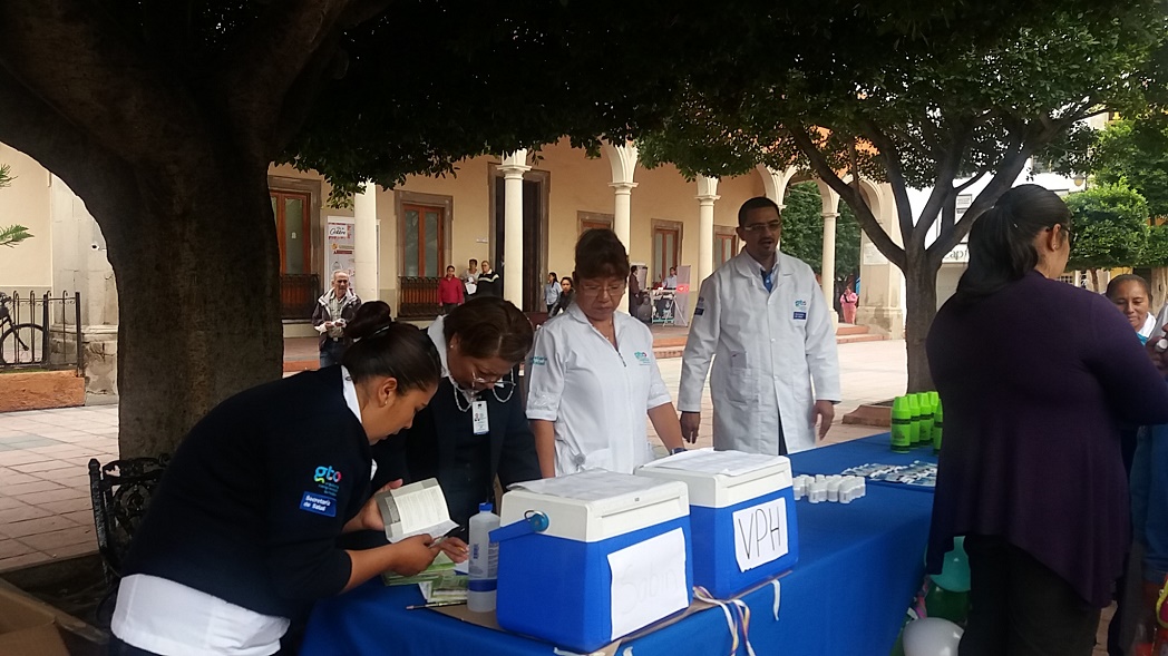 INICIA VACUNACIÓN CONTRA INFLUENZA EN LA 3RA. SEMANA NACIONAL DE SALUD.