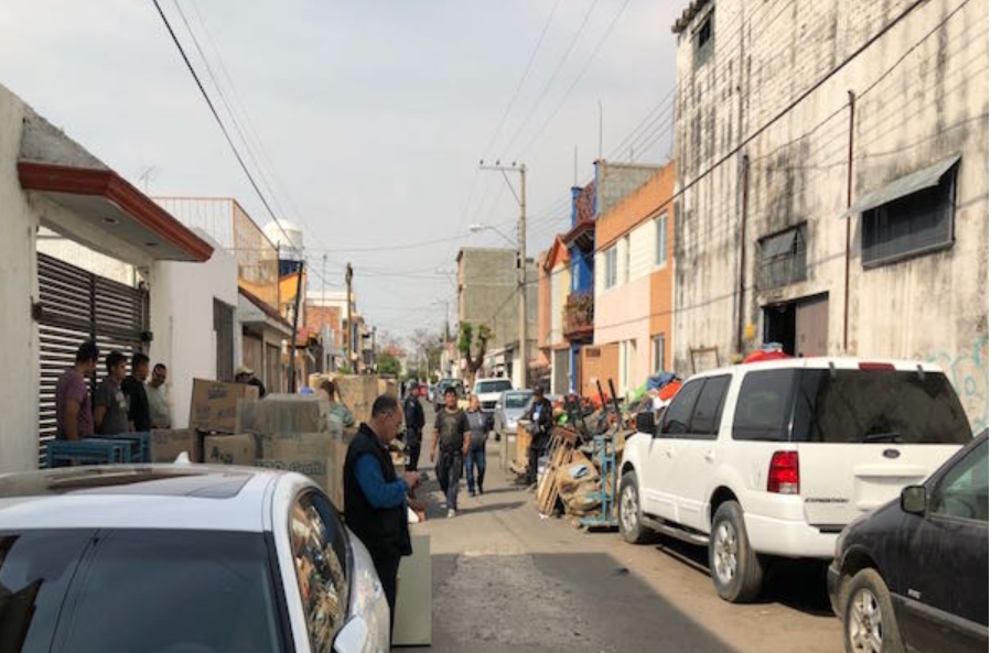 BODEGA DEL IMSS EN IRAPUATO FUE DESALOJADA CON FUERZA PÚBLICA