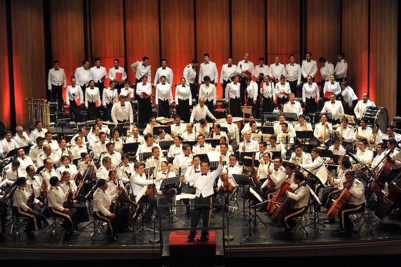 LA BANDA SINFÓNICA DE LA SECRETARÍA DE MARINA-ARMADA DE MÉXICO OFRECERÁ UN CONCIERTO,  EN LA CIUDAD DE LEÓN, GUANAJUATO