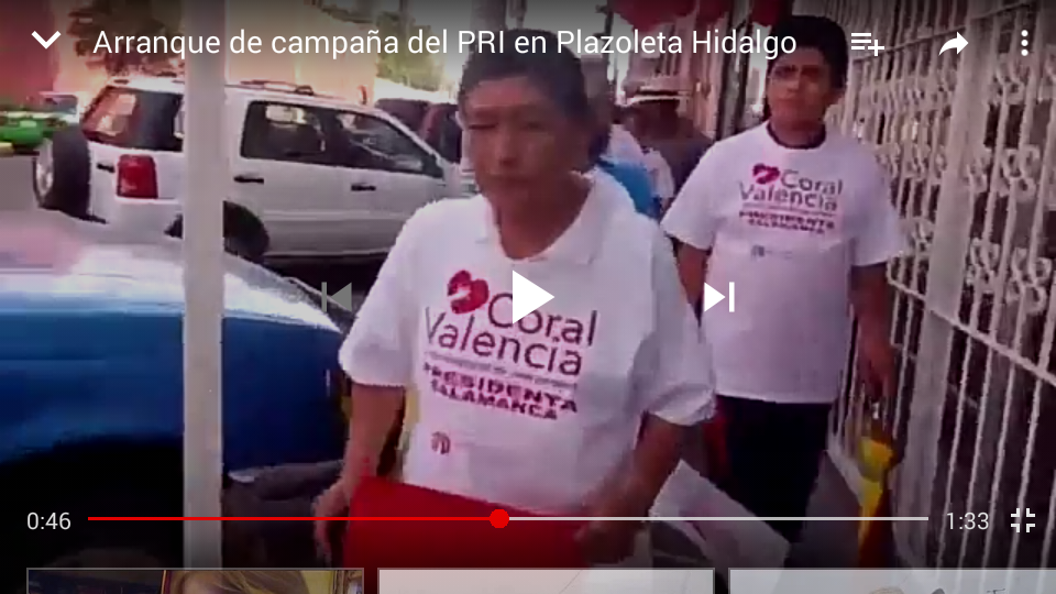 UN GRAN NUMERO DE COMUNITARIOS LLEGARON AL ARRANQUE DE CAMPAÑA PERO NI SE ACORDARON DEL NOMBRE DE LA CANDIDATA