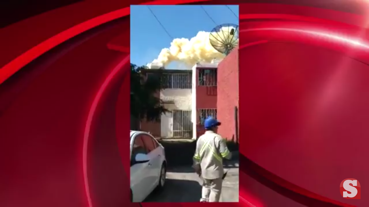 LA PLANTA CATALITICA (FCC) DE LA REFINERÍA  CAUSÓ DESCONTROL Y DESPIDIÓ HUMO AMARILLO.