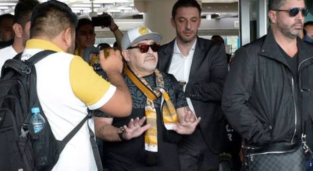 El primer lugar de Culiacán Sinaloa del que corren a Maradona