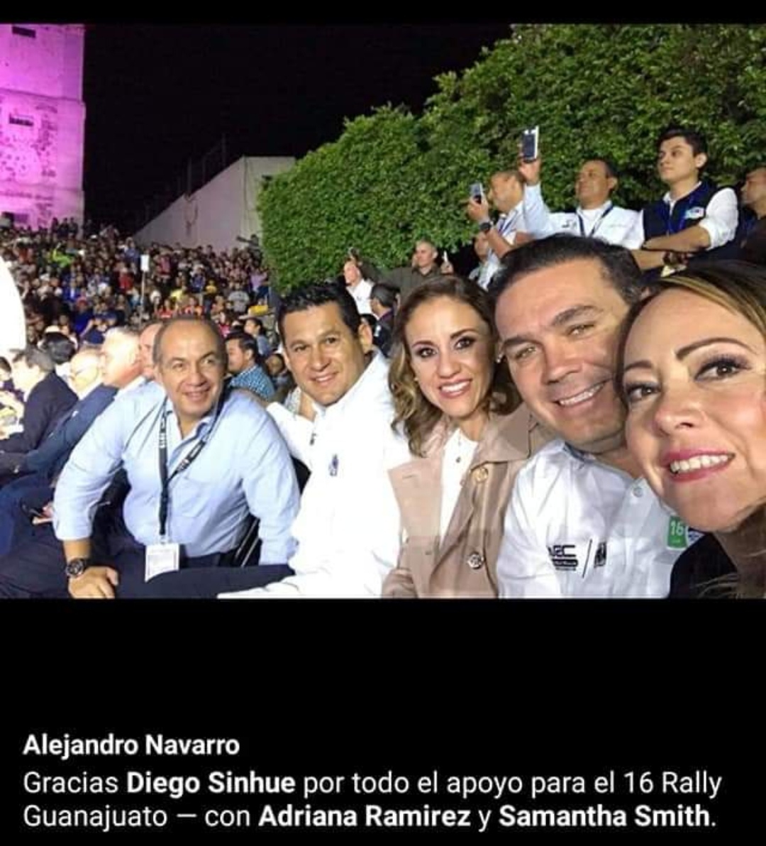 ASISTE GOBERNADOR  A RALLY EN GUANAJUATO CAPITAL, LO ACOMPAÑÓ FELIPE CALDERÓN.