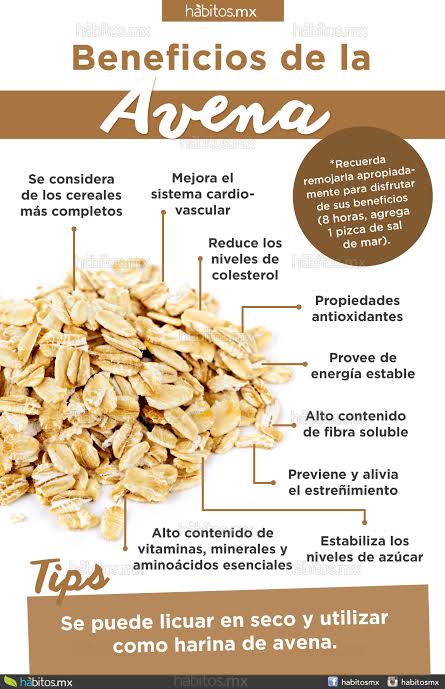 #Salud 10 BENEFICIOS DE LA AVENA.