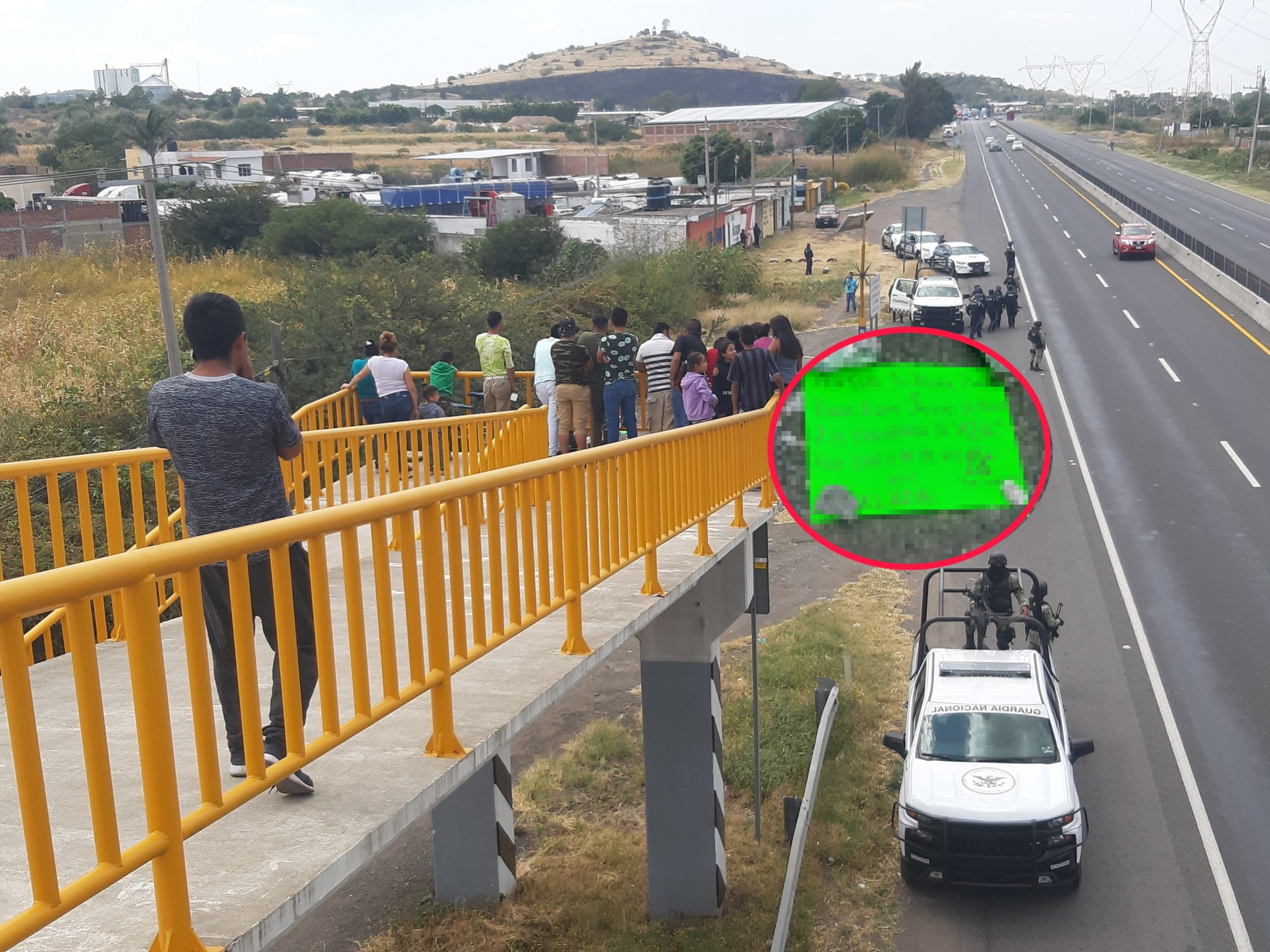 LOCALIZAN EL TORSO DE UN CUERPO HUMANO SOBRE EL LIBRAMIENTO SUR