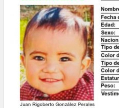 ACTIVAN ALERTA AMBER POR DESAPARICIÓN DE BEBÉ SALMANTINO.