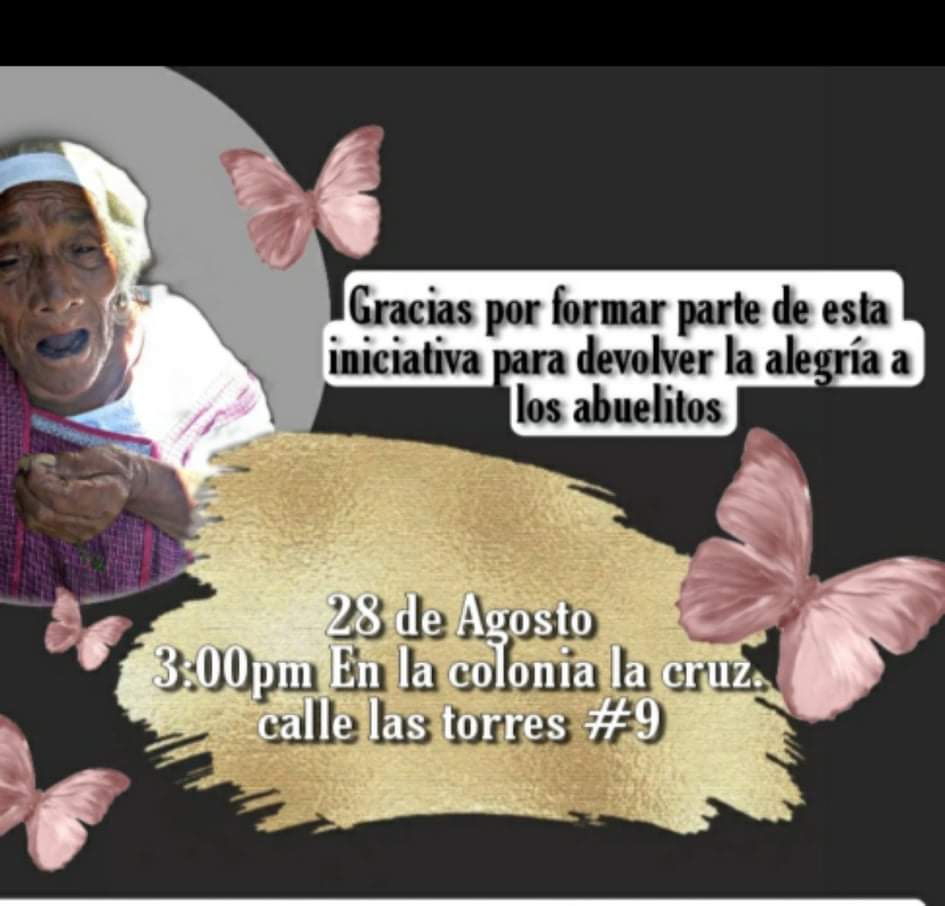 SE BUSCAN PADRINOS PARA ABUELITOS DE BAJOS RECURSOS.