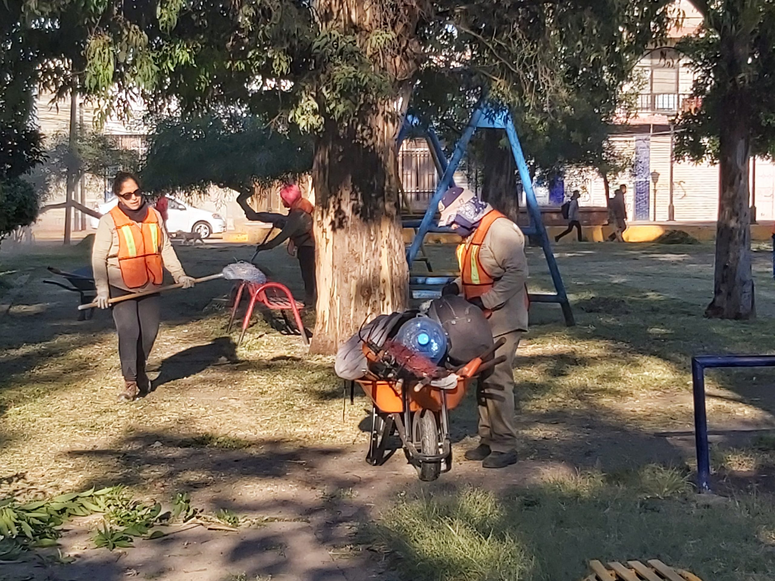 PROCURADO Y PULCRO, ASÍ ES COMO LUCE HOY EL PARQUE SAN ANTONIO.