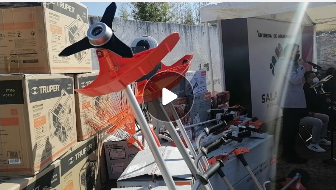 YA NO HAY PRETEXTOS, ADQUIEREN EQUIPAMIENTO PARA SERVICIOS PÚBLICOS.