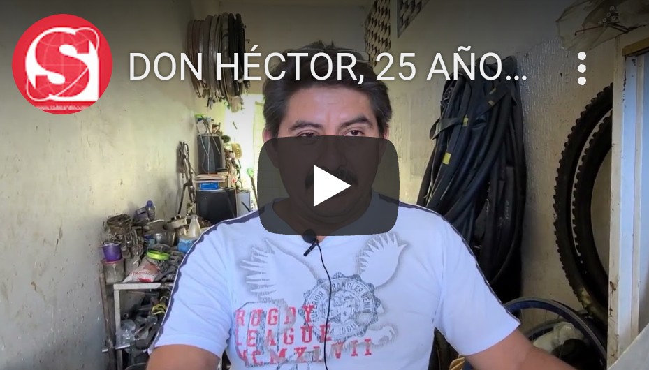 DON HÉCTOR,  25 AÑOS REPARANDO LAS BICICLETAS DE MILES DE SALMANTINOS