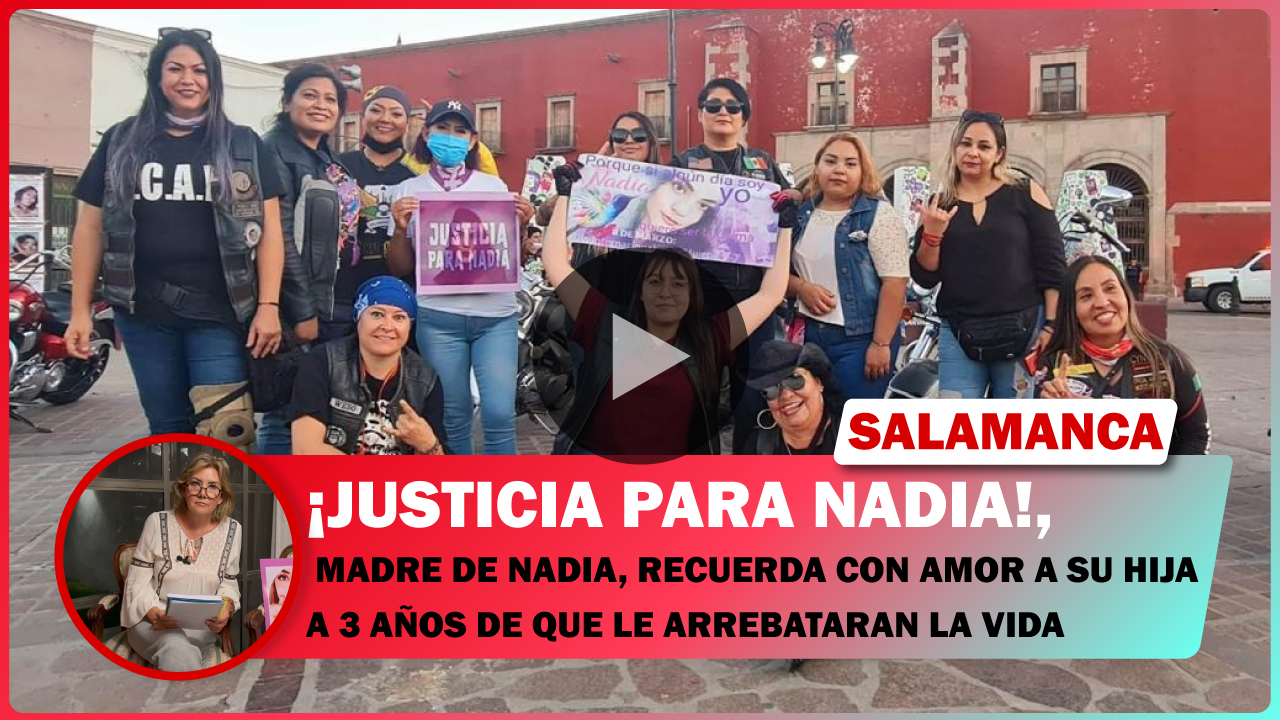 MADRE DE NADIA, RECUERDA CON AMOR A SU HIJA A 3 AÑOS DE QUE LE ARREBATARAN LA VIDA.