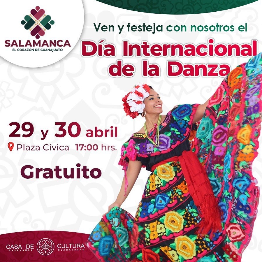 CASA DE CULTURA CONMEMORA EL DÍA INTERNACIONAL DE LA DANZA.