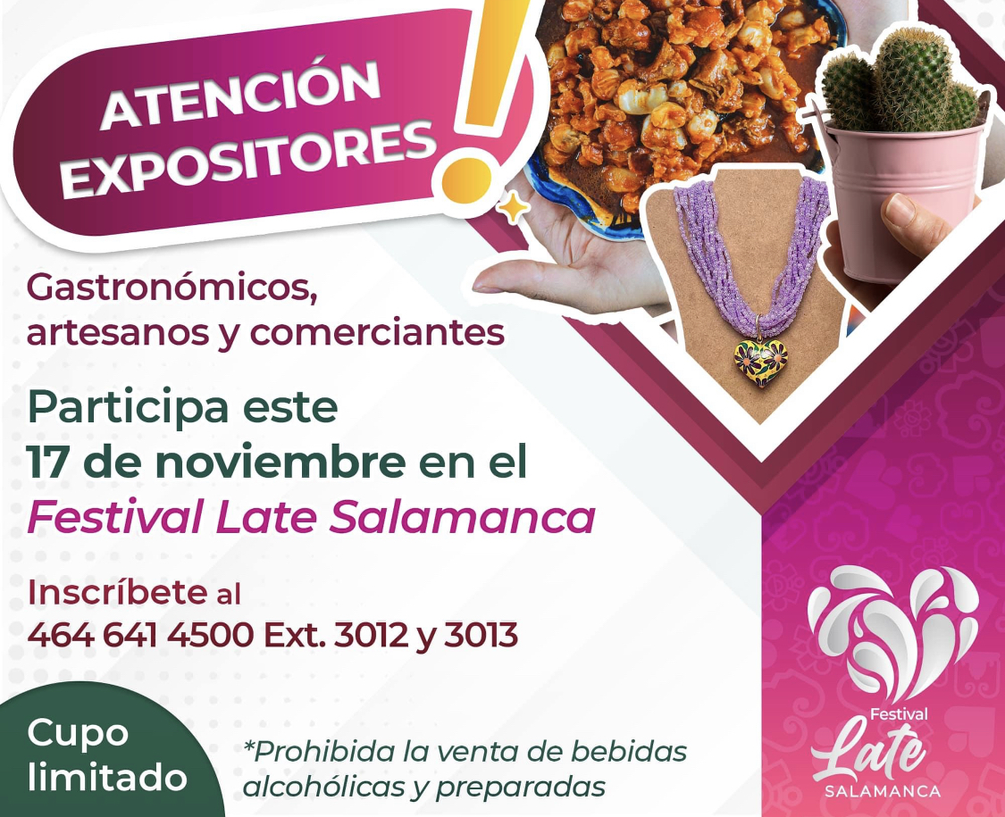 GOBIERNO MUNICIPAL REALIZARÁ FESTIVAL “LATE SALAMANCA”