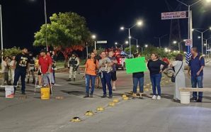 BLOQUEAN AVENIDA LAS TORRES EN CELAYA POR FALTA DE AGUA…