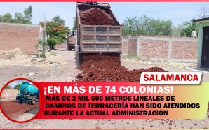 💥 MÁS DE 2 MIL 500 METROS LINEALES DE CAMINOS…