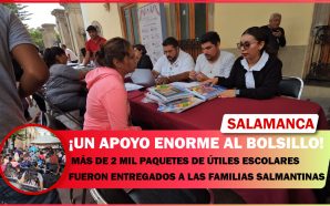 💥 MÁS DE 2 MIL PAQUETES DE ÚTILES ESCOLARES FUERON…