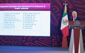 REFORMA AL PODER JUDICIAL SE PUBLICARÁ EL 15 DE SEPTIEMBRE…