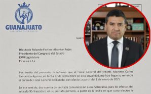 PRESENTA SU RENUNCIA FISCAL CARLOS ZAMARRIPA