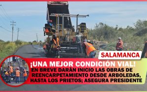 💥 EN BREVE DARÁN INICIO LAS OBRAS DE REENCARPETAMIENTO DESDE…