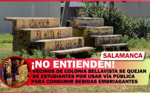 💥 VECINOS DE COLONIA BELLAVISTA SE QUEJAN DE ESTUDIANTES POR…