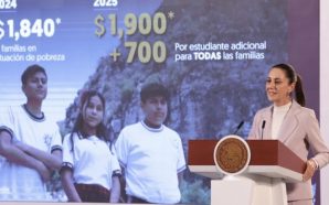 PRESIDENTA CLAUDIA SHEINBAUM LANZA LA NUEVA BECA UNIVERSAL “RITA CETINA…