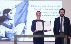 SHEINBAUM FIRMA INICIATIVA HISTÓRICA PARA PROTEGER LOS DERECHOS DE LOS…