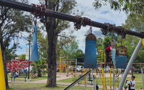 VANDALIZAN JUEGOS INFANTILES EN DIFERENTES ZONAS DE SALAMANCA