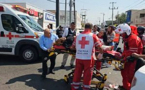 ACCIDENTE EN AVENIDA CAZADORA DEJA A MUJER Y HOMBRE LESIONADOS