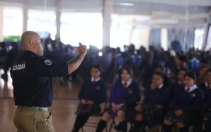 LLEVAN CAMPAÑA DE PREVENCIÓN AL DELITO A ESCUELAS SALMANTINAS