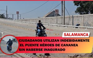 #Salamanca ⚠️ ‼️ CIUDADANOS UTILIZAN INDEBIDAMENTE EL PUENTE HÉROES DE…