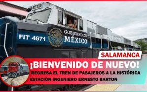 REGRESA EL TREN DE PASAJEROS A LA HISTÓRICA ESTACIÓN INGENIERO…