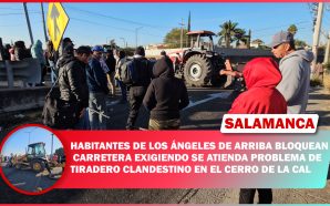 💥 HABITANTES DE LOS ÁNGELES DE ARRIBA BLOQUEAN CARRETERA EXIGIENDO…