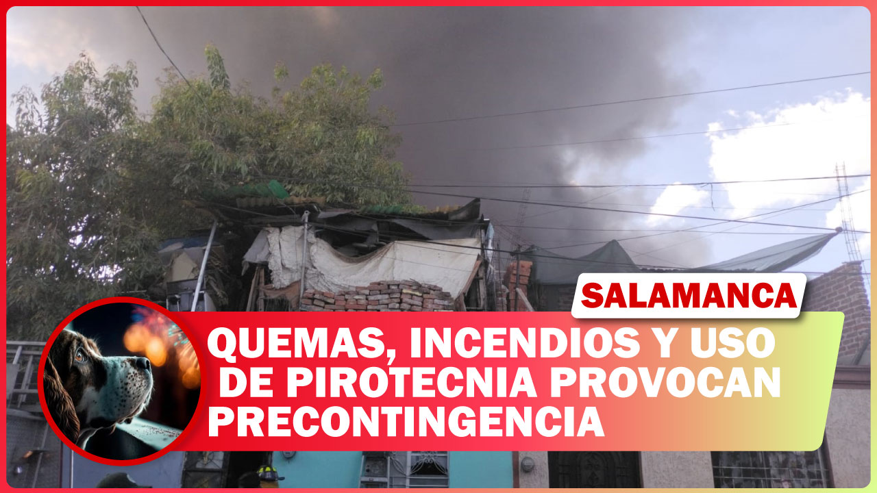 💥 QUEMAS, INCENDIOS Y USO DE PIROTECNIA PROVOCAN PRECONTINGENCIA EN SALAMANCA